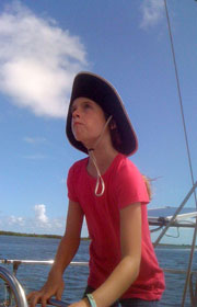 Girl Sailing